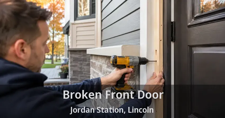 Broken Front Door Jordan Station, Lincoln - ON