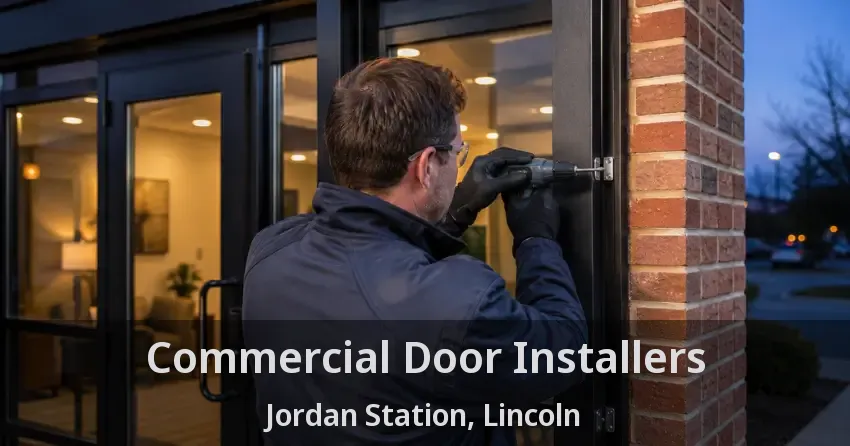 Commercial Door Installers Jordan Station, Lincoln - ON