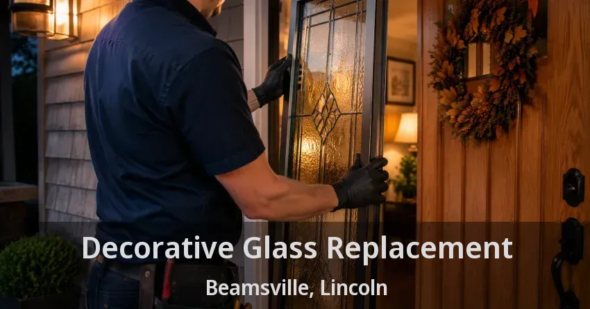Decorative Glass Replacement Beamsville, Lincoln - ON