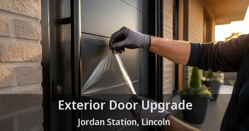 Exterior Door Upgrade Jordan Station, Lincoln - ON