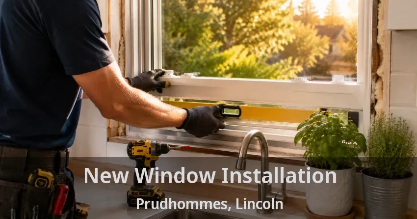 New Window Installation Prudhommes, Lincoln - ON
