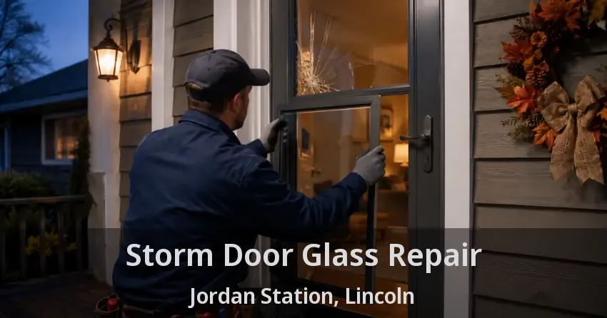 Storm Door Glass Repair Jordan Station, Lincoln - ON