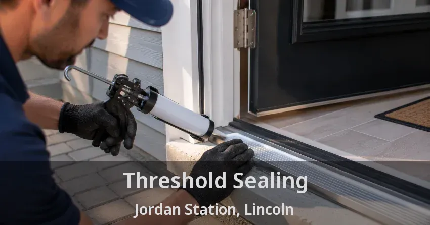 Threshold Sealing Jordan Station, Lincoln - ON