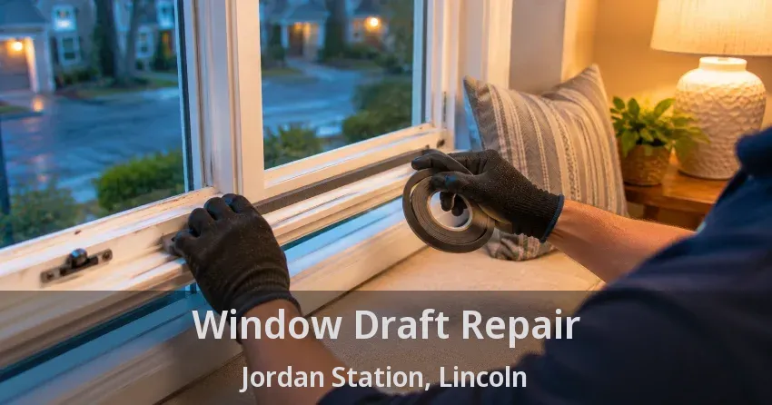 Window Draft Repair Jordan Station, Lincoln - ON