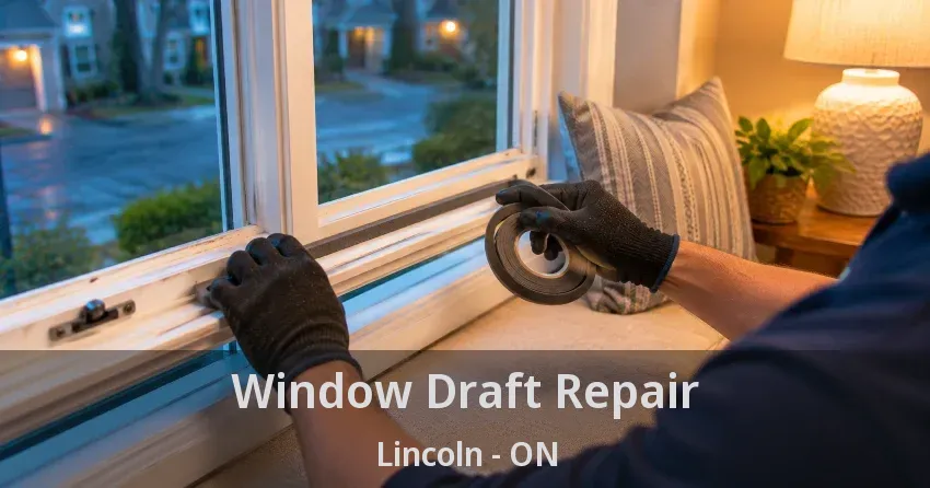Window Draft Repair Lincoln - ON