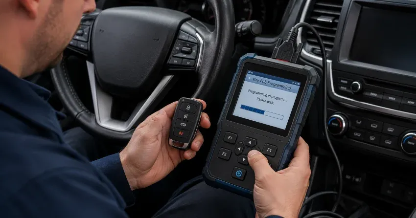 technician replacing ignition cylinder in Beamsville, Lincoln