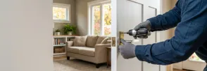 Install Interior Door Prudhommes, Lincoln